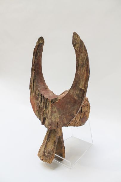 ART TRIBAL Masque buffle Mama, Nigeria, h. 43,5 cm.