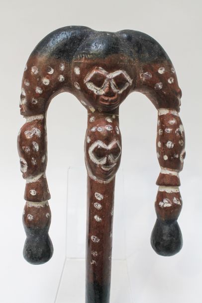 ART TRIBAL Sceptre Shango, Yoruba Nigeria, h. 43 cm.