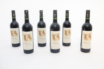 ANJOU Rouge, Nemerod cuvée Brocard 2017 (Domaine de La Bougrie), 6 bouteilles.