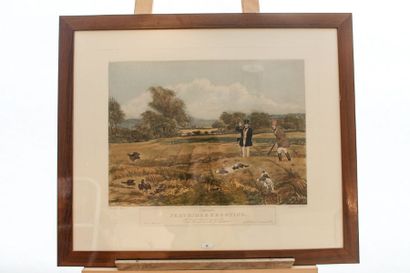 TURNER Joseph Mallord William (1775-1851) [d'après] "Partridge Shooting / September...