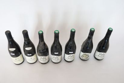 VAL-DE-LOIRE Rouge, sept bouteilles :

- (SANCERRE), Terres Blanches - Domaine Thomas...