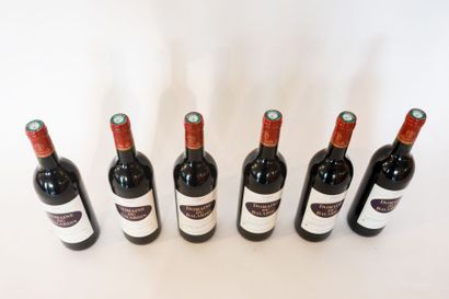 BORDEAUX Rouge, Domaine du Balardin 1997, six bouteilles dans leur carton d'origine...
