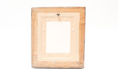 null ANONYME, "Homme de qualité", fin XVIIe, huile sur cuivre, 12x9,5 cm.
