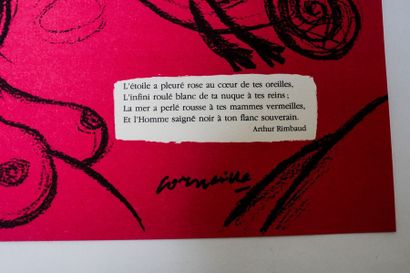 CORNEILLE, VAN BEVERLOO Guillaume Cornelis dit (1922-2010) "Rimbaud - L'Étoile a...