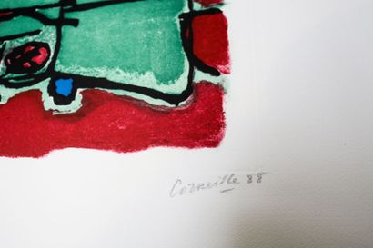 CORNEILLE, VAN BEVERLOO Guillaume Cornelis dit (1922-2010) "1948", [19]88, lithographie,...