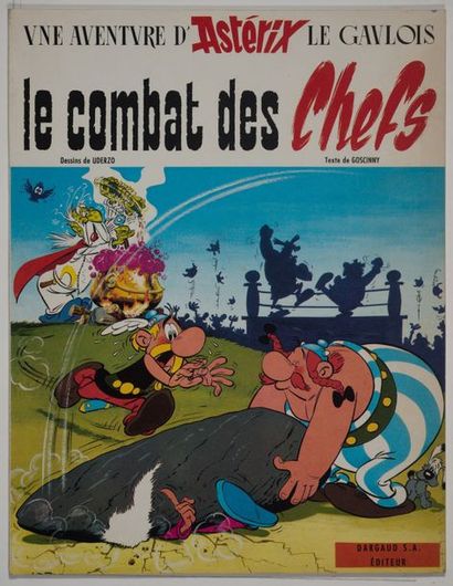 Astérix - Le combat des chefs Édition originale Dargaud de 1966. Rarissime album...