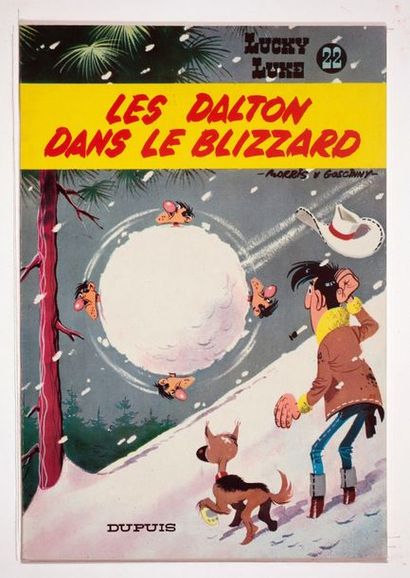 Lucky Luke 22 - Les Dalton dans le blizzard Édition originale de 1963. Plats brillants...