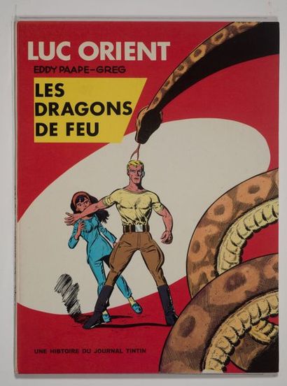 Luc Orient - Les Dragons de feu (+ dédicace) Édition originale Dargaud de 1969 agrémentée...