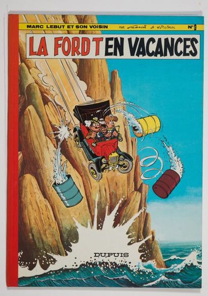 Marc Lebut 9 - La Ford T en vacances Édition originale de 1974. Dos rond rouge bien...