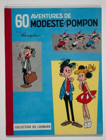 60 aventures de Modeste et Pompon Édition originale Dargaud (avec bandeau Lombard),...
