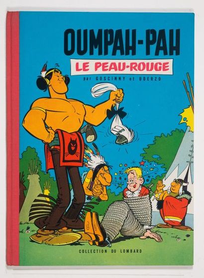 Oumpah-pah le peau-rouge Édition originale Lombard de 1961. Plats luisants ne présentant...
