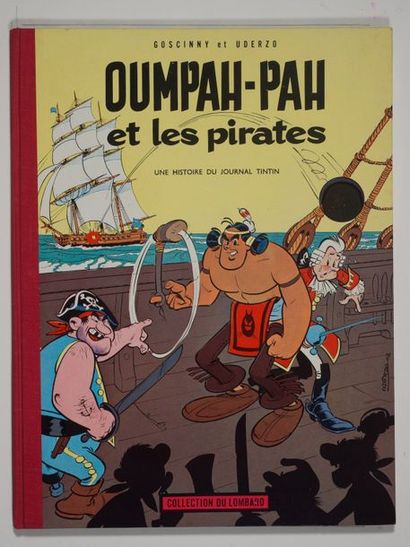 Oumpah-pah et les pirates Édition originale Dargaud de 1962. Plats sans aucune griffe....