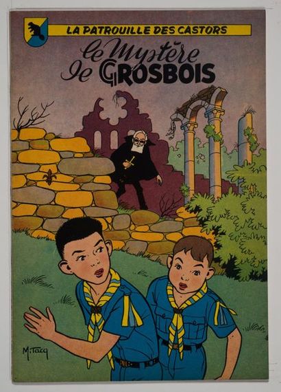 Patrouille des Castors - Le mystère de Grosbois Édition originale belge de 1955....