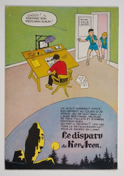 Patrouille des Castors - Le mystère de Grosbois Édition originale française de 1957....