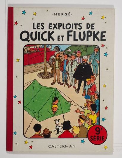 Quick et Flupke - 9ème série Édition originale de 1960 (B29). Plats non souillés....