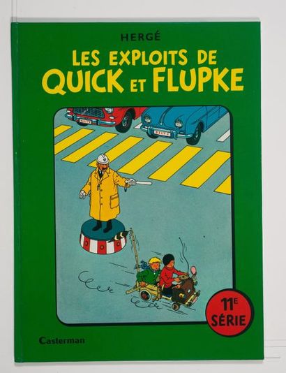 Quick et Flupke - 11ème série Édition originale de 1969. Plats miroirs. Dos carré...