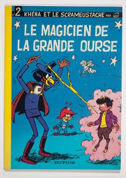 Scrameustache 2 - Le magicien de la Grande Ourse Édition originale de 1974. Dos arrondi...