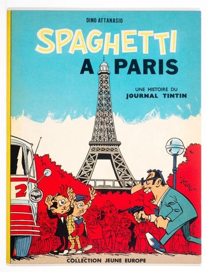 Spaghetti à Paris Édition originale Dargaud de 1964 sans numéro. Collection Jeune
Europe...