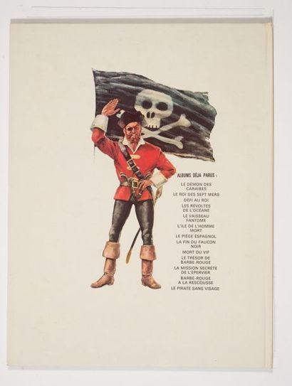 Barbe Rouge - Le pirate sans visage Édition originale Lombard de 1972. Plats lumineux....