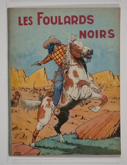 Yan Kéradec - Les Foulards noirs Édition originale de 1946 dessinée par Le Rallic...