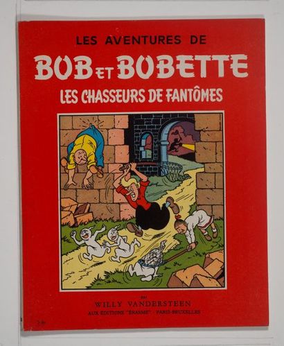 Bob et Bobette - Les chasseurs de fantômes Édition originale brochée de 1958. Dos...