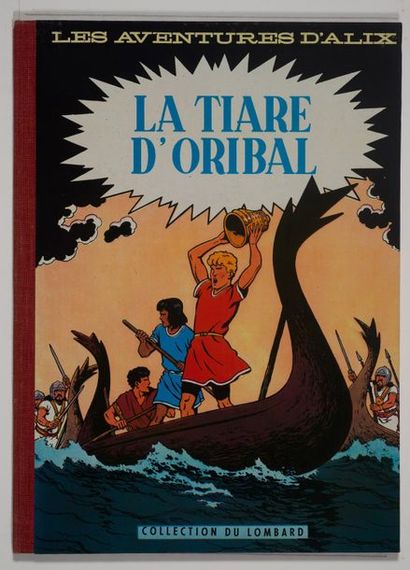Alix - La tiare d'Oribald Édition originale française Dargaud de 1958, damiers rouges...