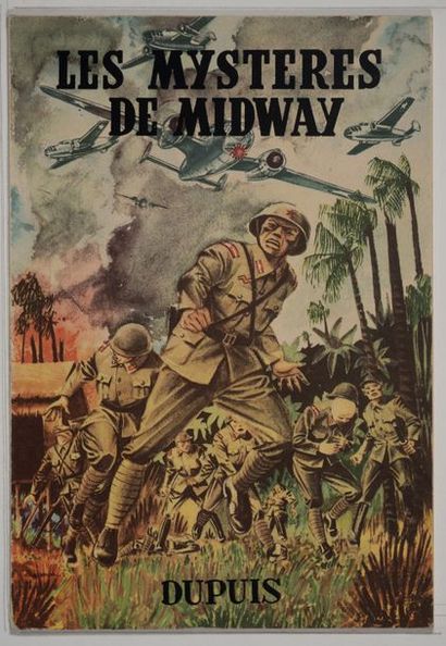 Buck Danny - Les mystères de Midway Édition originale de 1948, 2ème tirage avec mention...