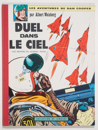 Dan Cooper - Duel dans le ciel Édition originale Dargaud de 1962, 2ème plat Trésor...
