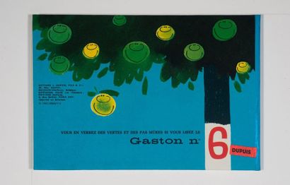 Gaston 5 - Les gaffes d'un gars gonflé Édition originale de 1965. Fantastique dos...