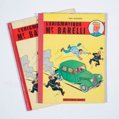 Barelli - Ensemble de 2 albums L'énigmatique Monsieur Barelli (EO belge, dos papier...