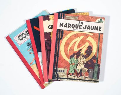 Blake et Mortimer + divers - Ensemble de 4 albums Corentin chez les peaux-rouges...