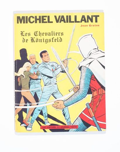 Graton - dédicace Michel Vaillant, Les chevaliers de Konigsfeld agrémenté d'un dessin...