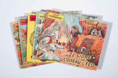 Frédéri + Finette - Ensemble de 5 albums Frédéri 1 et 2, Finette 1, 2, 3. Éditions...