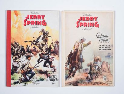 Jerry Spring - Ensemble de 2 albums 1 et 2. Éditions originales. Très très bon é...