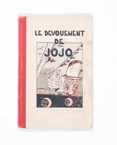 Jijé - Le dévouement de Jojo Édition originale parue en 1937 dos rouge. Bon état...