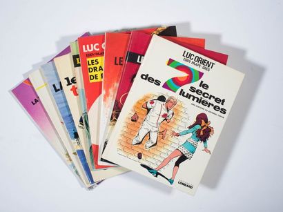 Luc Orient - ensemble de 18 albums Série complète en édition originale. Très bon...