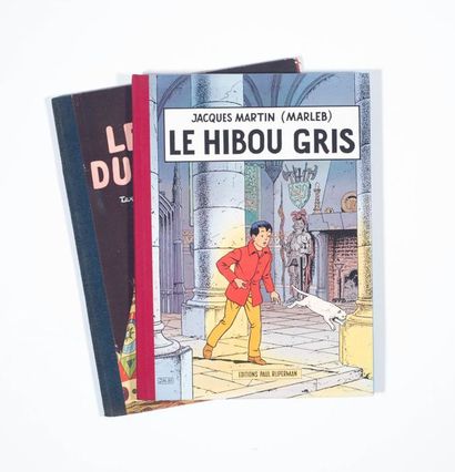 Secret du calumet et Le hibou gris Dessins de Marle b (Jacques Martin). Éditions...