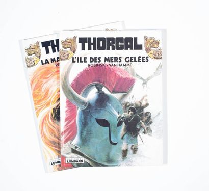 Thorgal 1 et 2 Ensemble de 2 albums en édition originale. Très très bon état.