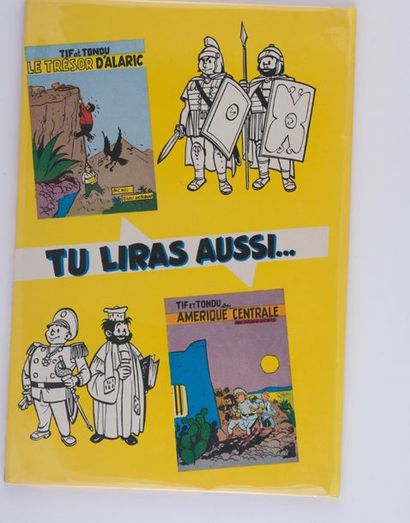 Tif et Tondu - Oscar et ses mystères Édition originale cartonnée française de 1956....