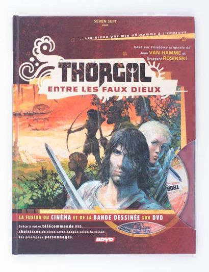 Rosinski - dédicace Thorgal entre les faux dieux (avec DVD). Édition originale agrémentée...