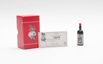 Tintin / L'île noire - Pixi 5611 La bouteille de Loch Lomond. Boîte rouge + certificat....
