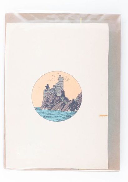 Tintin / L'île noire - Publication des années 60 Histoire complète publiée dans un...