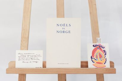 NORGE, MOGIN Georges dit (1898-1990) "Noëls de Norge", William Blake & Co, 1992,...