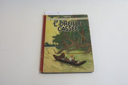 HERGÉ, REMI Georges dit (1907-1983) "Les Aventures de Tintin - L'Oreille cassée"...