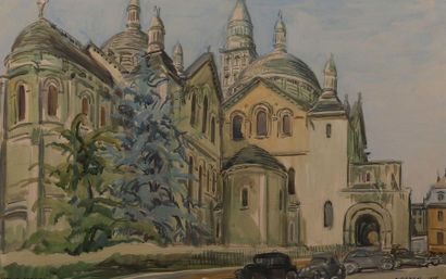 null André MARGAT(1903-1999)

La cathédrale Saint-Front de Périgueux

Aquarelle sur...