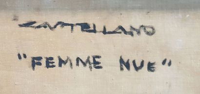 null "CASTELLANO (?)

Nu cubisant ou Femme nue

Huile sur toile, signée, située Paris...