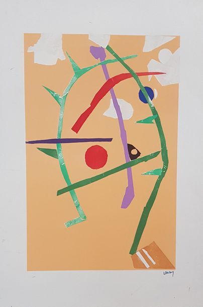 null André LANSKOY (1902-1976)

Composition abstraite - le journal d'un fou (?)

Lithographie...