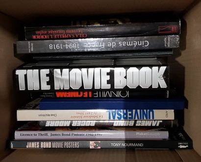 null "Lot de Livres sur le cinéma, l’histoire du cinéma et l’affiche de cinéma :...