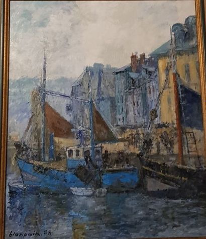 null BLANPAIN Jean-Marie Luc, born in 1947.



Oil on panel.

"The Port of Honfleur".

Signed...