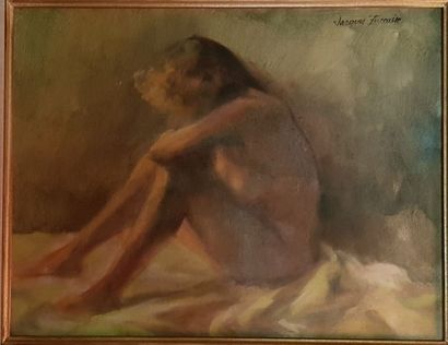 null ZUCCAIRE Jacques 1909-2006.



Oil on canvas.

"Naked squatting."

Signed in...